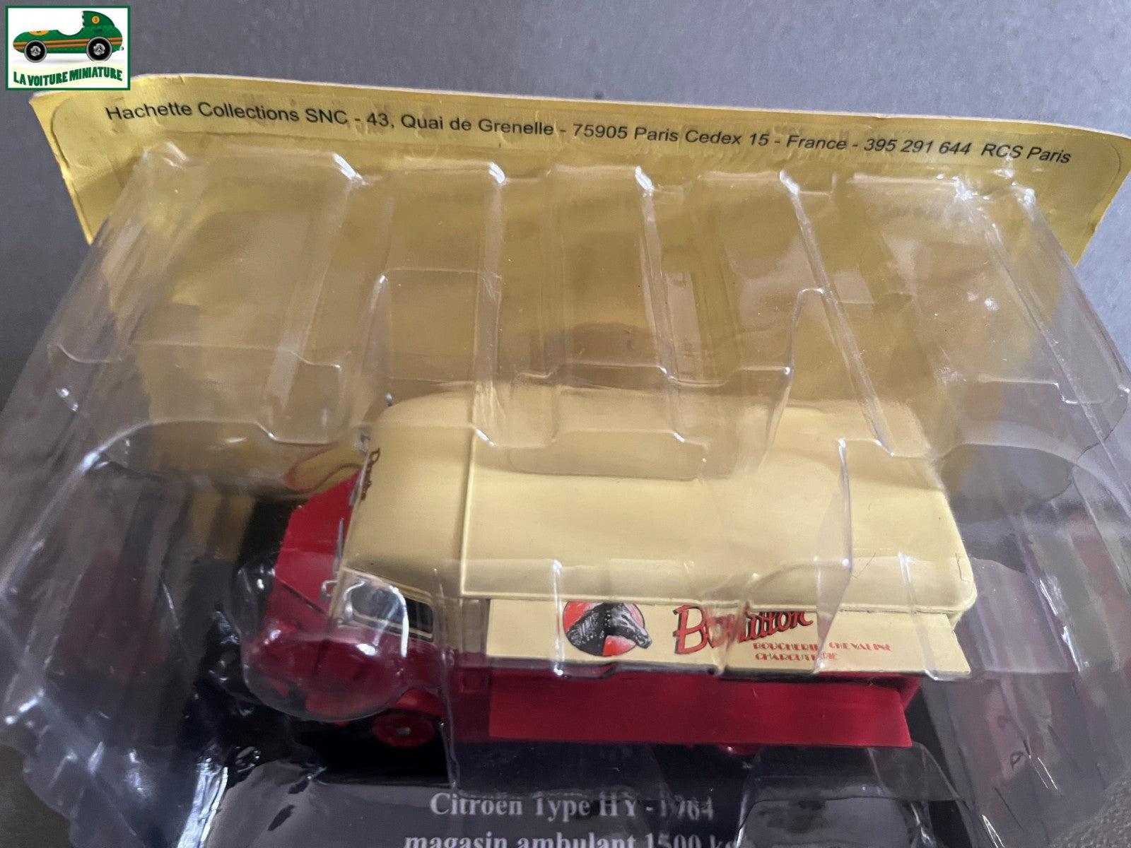 Voiture miniature Camion Citroen Type HY 1964 Magasin Ambulant Boucherie au 1/43