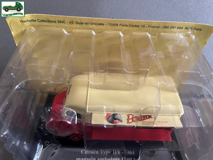 Voiture miniature Camion Citroen Type HY 1964 Magasin Ambulant Boucherie au 1/43