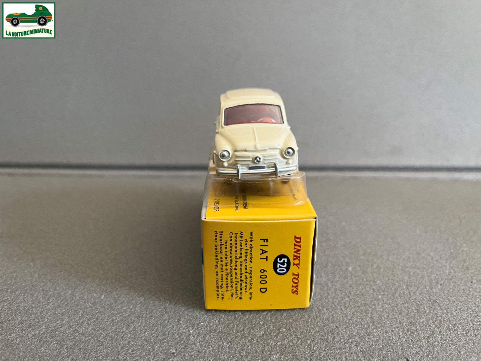 Voiture miniature Fiat 600D 520 Dinky Toys Atlas