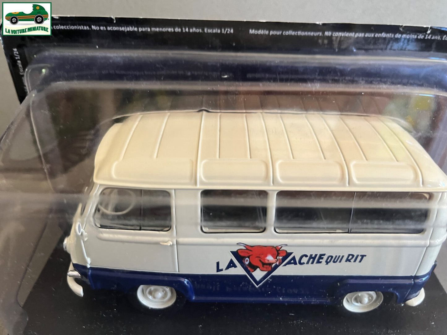 Voiture miniature Renault Estafette 1962 La Vache qui Rit Test Hachette 1/24