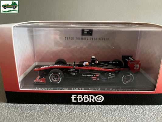 Voiture Miniature Lenovo Team Impul SF14 Formula 2014 F1 Ebbro au 1/43