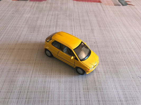 Voiture Miniature BMW E1 Jaune Hongwell au 1/43