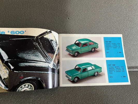 Ancien Dépliant Documentation Catalogue Jouet Voiture Mebetoys 1971