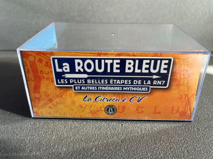 Voiture Miniature Citroen 2CV Etape 4 La Route Bleue RN7 1/43