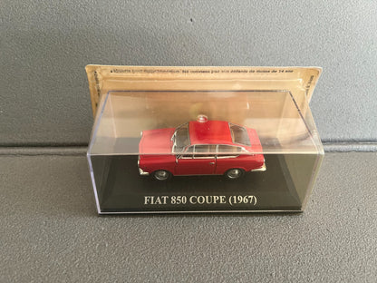 Voiture Miniature Fiat 850 Coupe 1967 Altaya au 1/43