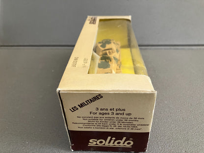 Ancien Miniature Militaire Blindé Sd. Kfz. 232 Bussing 6051 Solido France 1/50
