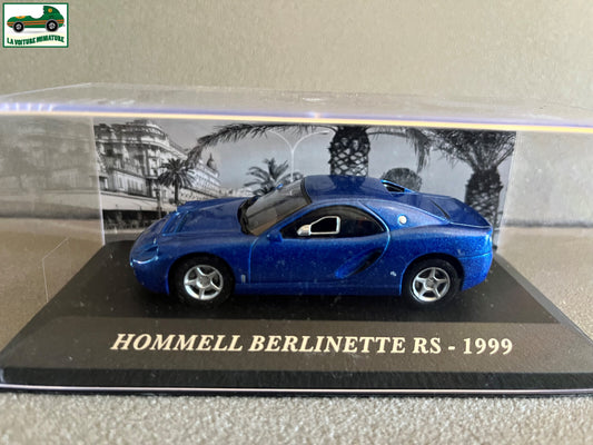 Voiture Miniature Hommell Berlinette RS 1999 au 1/43 Ixo Altaya
