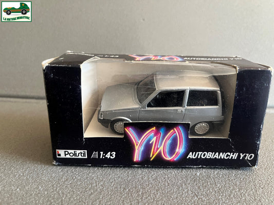 Ancienne Voiture miniature Autobianchi Y10 Polistil Italy au 1/43