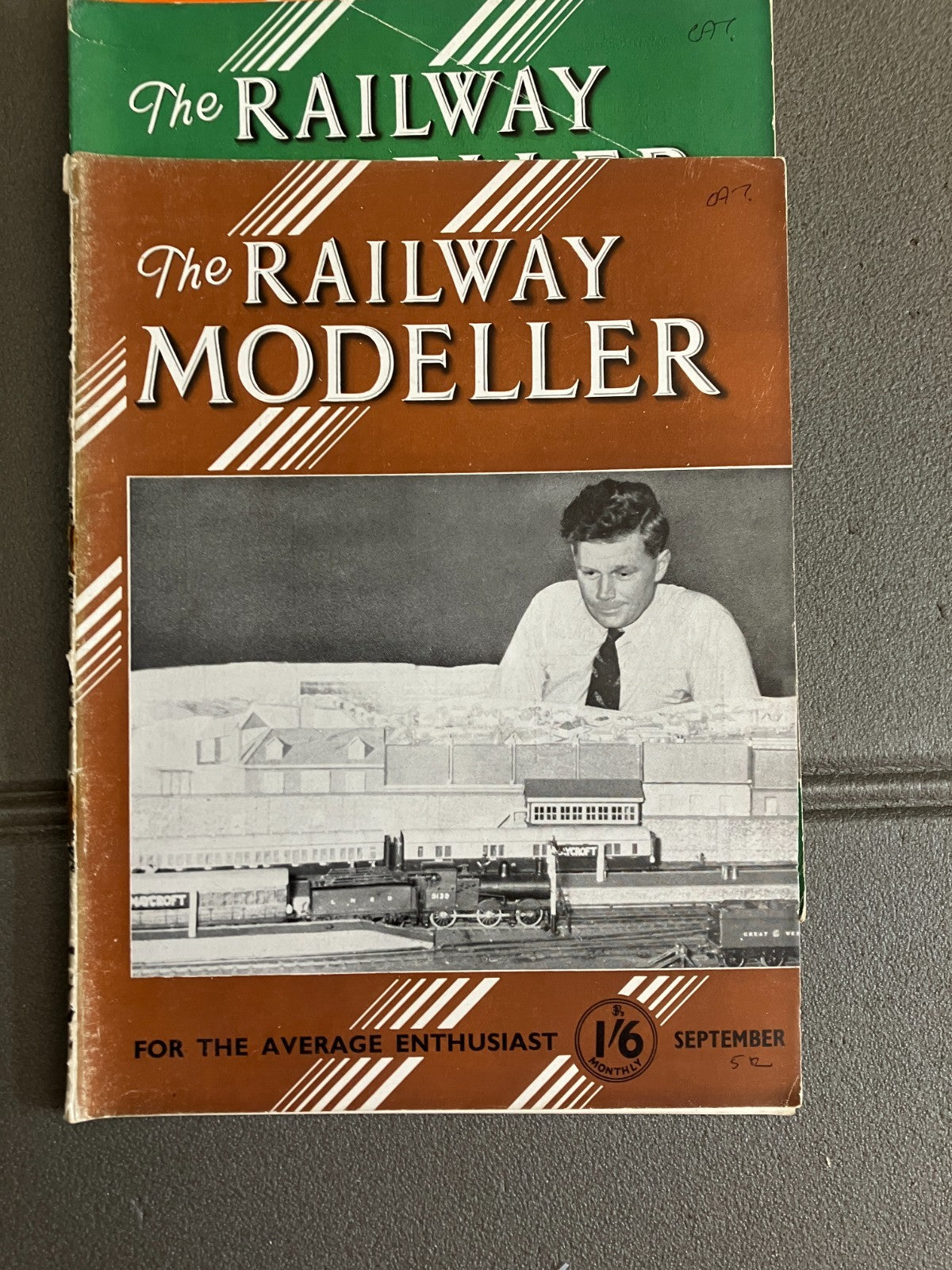 Lot Livre Magazine Revue Modélisme Ferroviaire The Railway Modeller 1952