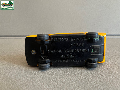 Ancienne Voiture Miniature Marzal Lamborghini Bertone Politoys au 1/43