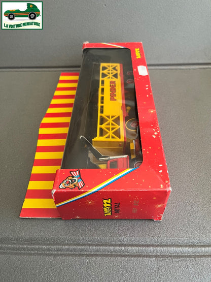 Voiture Miniature Semi Remorque Renault Transport Cage Pinder Verem 812 1/50