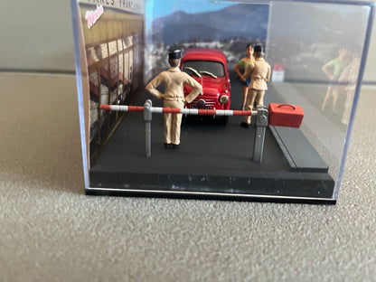 Voiture Miniature Fiat 600 Etape 39 La Route Bleue RN7 1/43