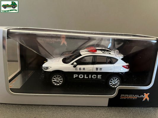 Voiture Miniature Mazda CX-5 2013 Police Japon Premium X au 1/43