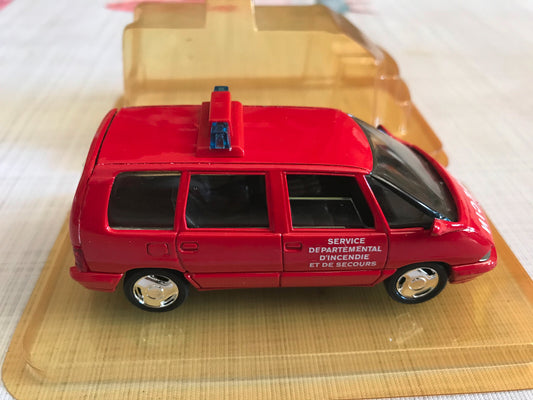 Voiture Miniature Pompiers Renault Espace Medecin Solido au 1/43