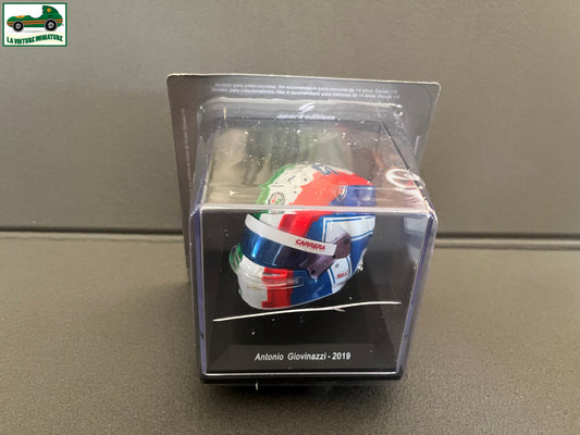 Casque Formule 1 F1 Pilote Antonio Giovinazzi 2019 Alfa Spark Editions au 1/5