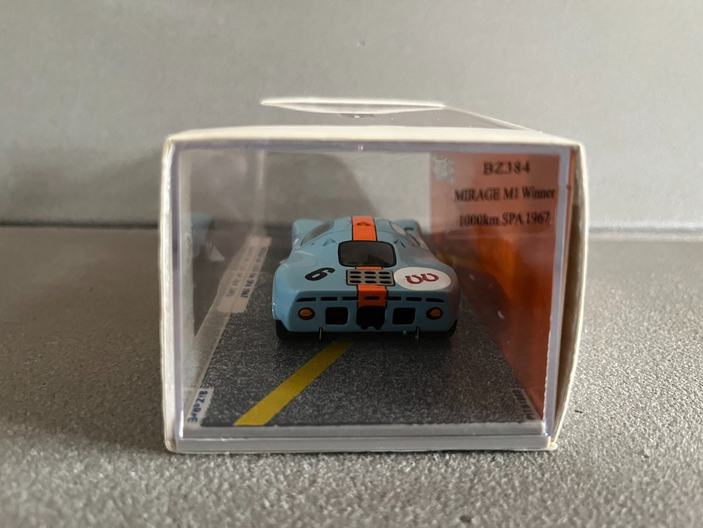 Voiture Miniature Ford Mirage M1 1000 KM Spa 1967 Bizarre Minimax Spark au 1/43