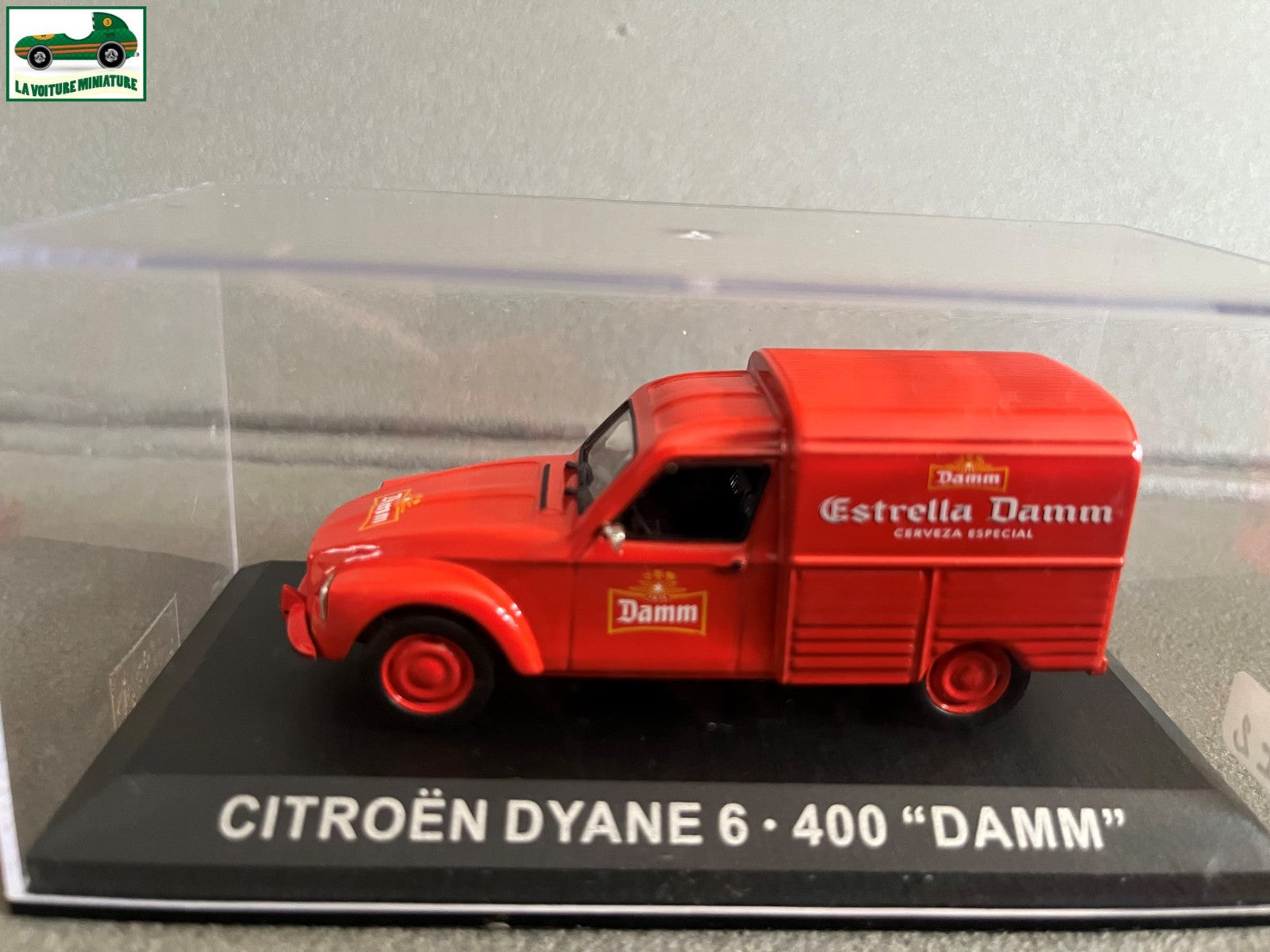 Voiture Miniature Publicitaire Citroen Dyane 6 400 DAMM au 1/43