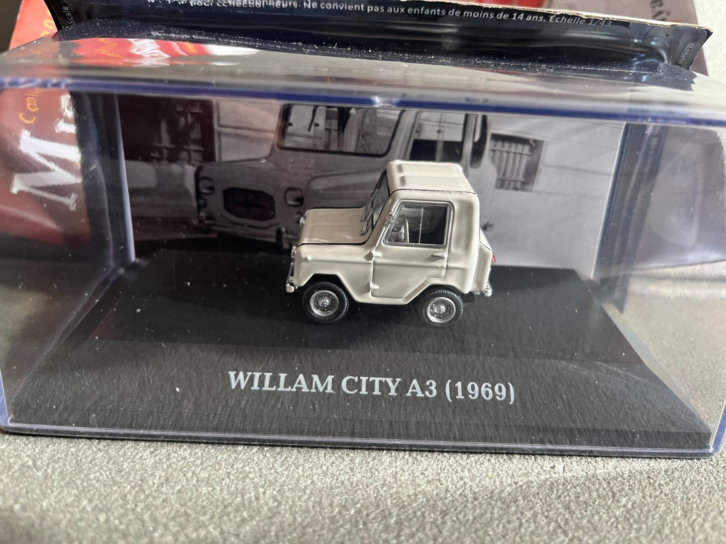 Voiture Miniature Willam City A3 1969 Micro-Voitures D'Antan Altaya 1/43