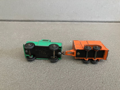 Ancienne Voiture Miniature Land Rover Dublo Dinky Toys Meccano England