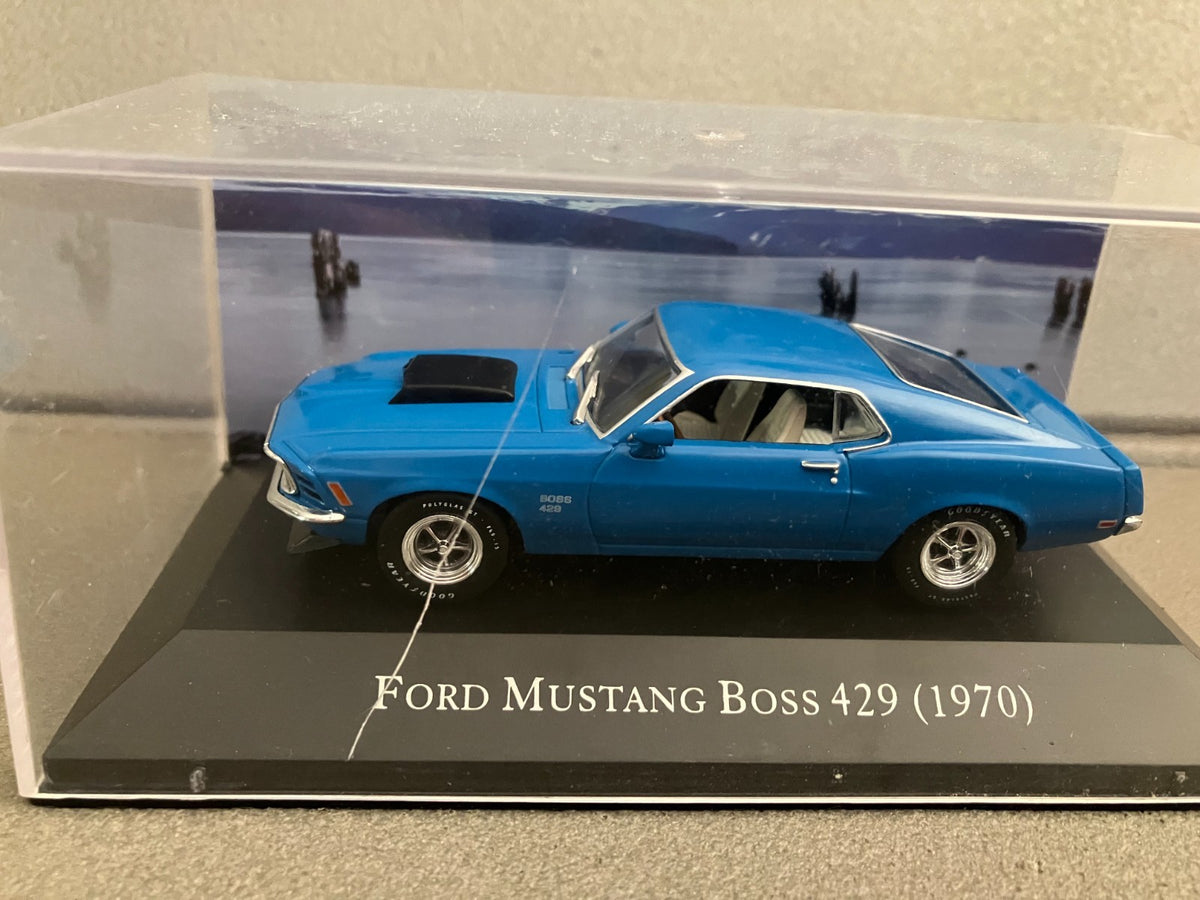Voiture Miniature American Cars Ford Mustang Boss 429 1970 Altaya 1/43