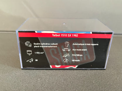 Voiture Miniature Talbot 1510 SX 1982 Altaya au 1/43