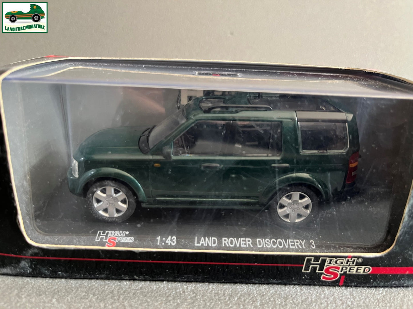 Voiture Miniature Land Rover Discovery 3 High Speed au 1/43
