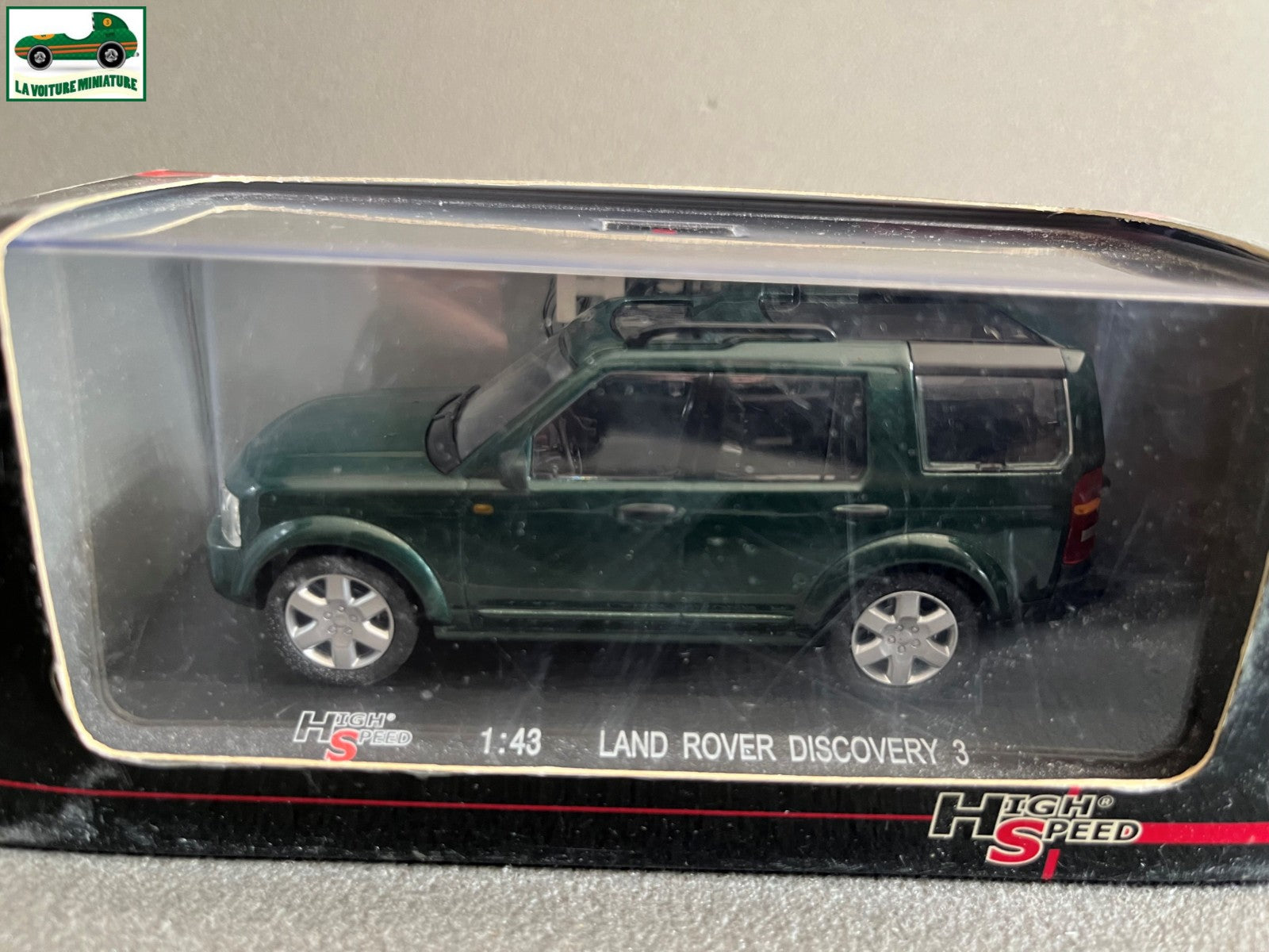Voiture Miniature Land Rover Discovery 3 High Speed au 1/43