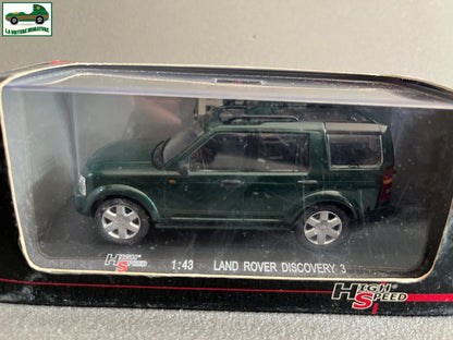 Voiture Miniature Land Rover Discovery 3 High Speed au 1/43