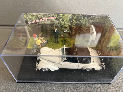 Voiture Miniature Rosengart Super Traction Etape 40 La Route Bleue RN7 1/43