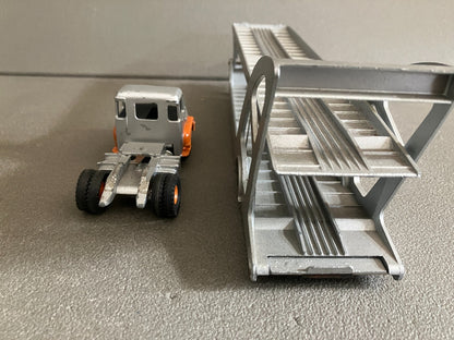 Ancienne Miniature Camion Unic Porte Voiture 39 Dinky Toys Meccano France
