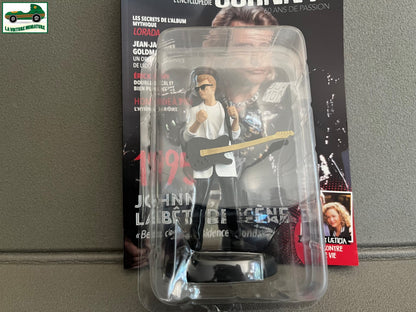 Figurine de Collection Johnny Hallyday + Livret N°17