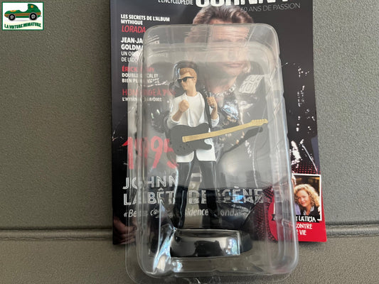 Figurine de Collection Johnny Hallyday + Livret N°17