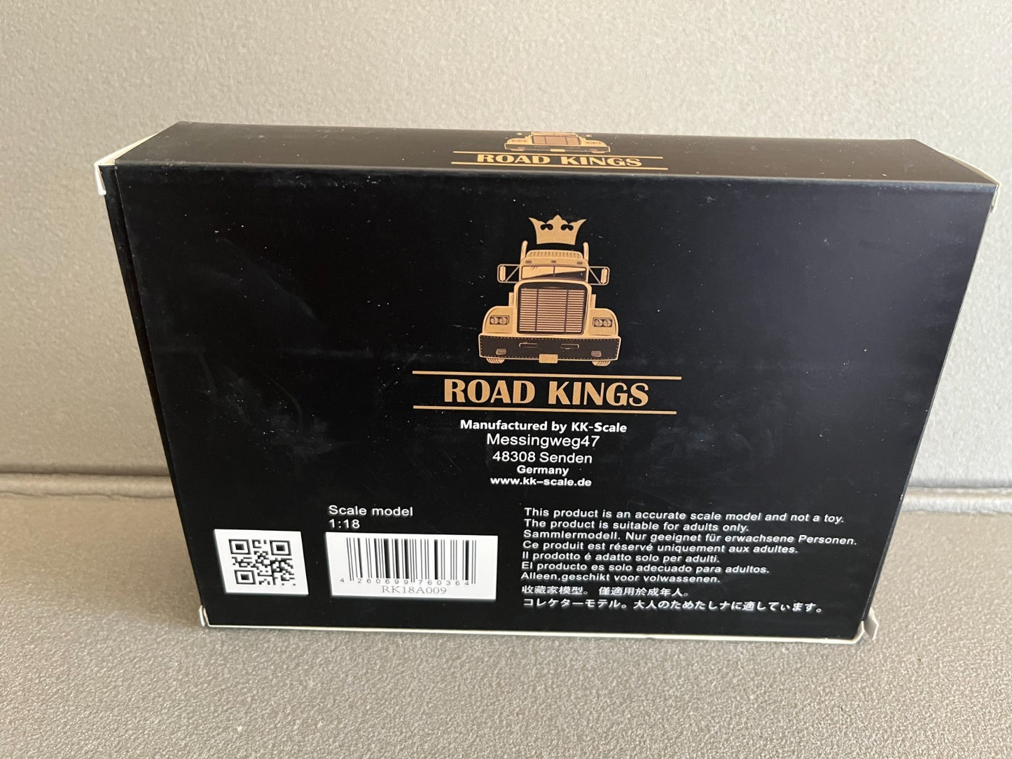 Camion miniature Set 4 Roues Trilex Road Kings RK18A009 au 1/18