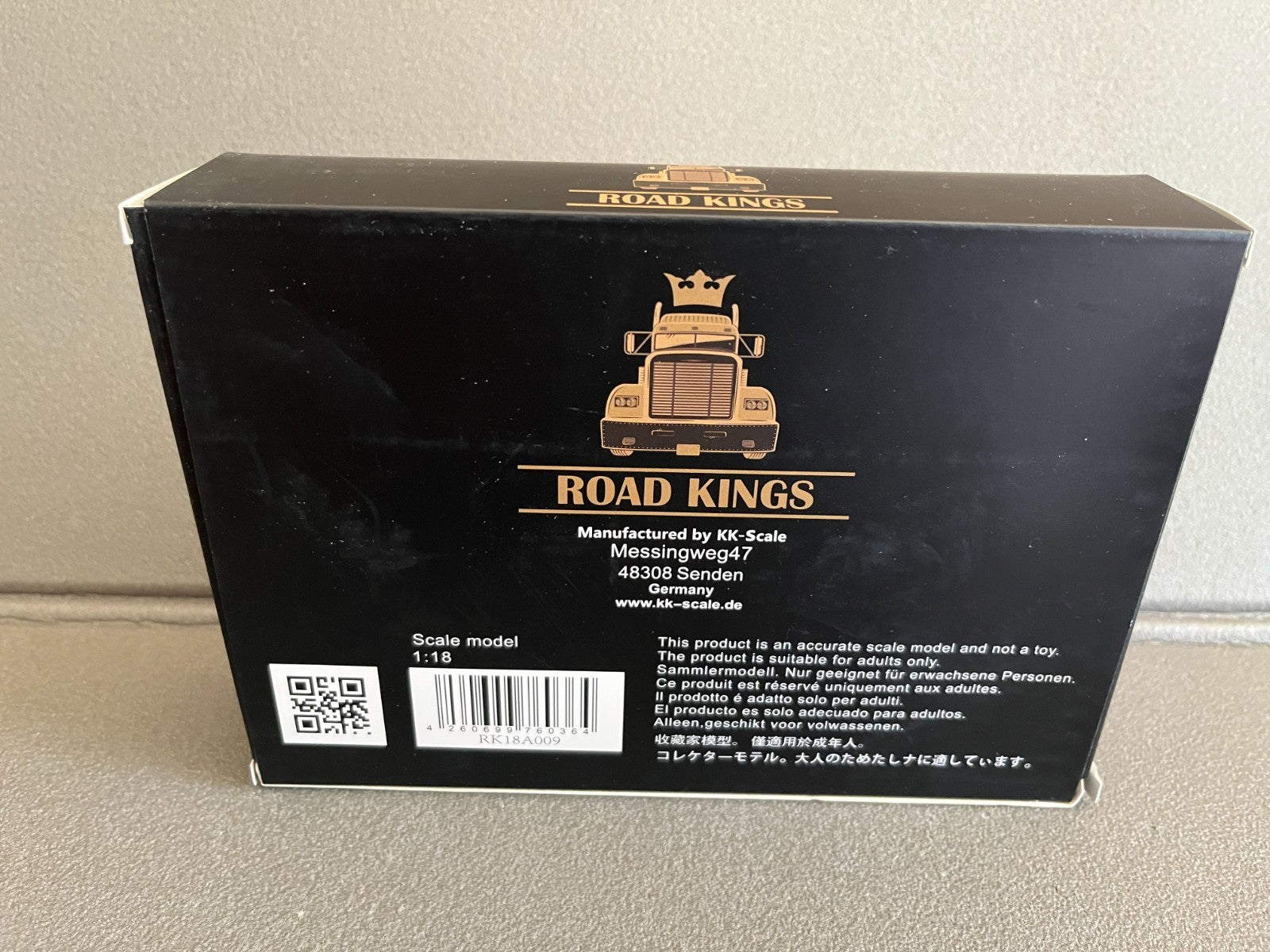 Camion miniature Set 4 Roues Trilex Road Kings RK18A009 au 1/18