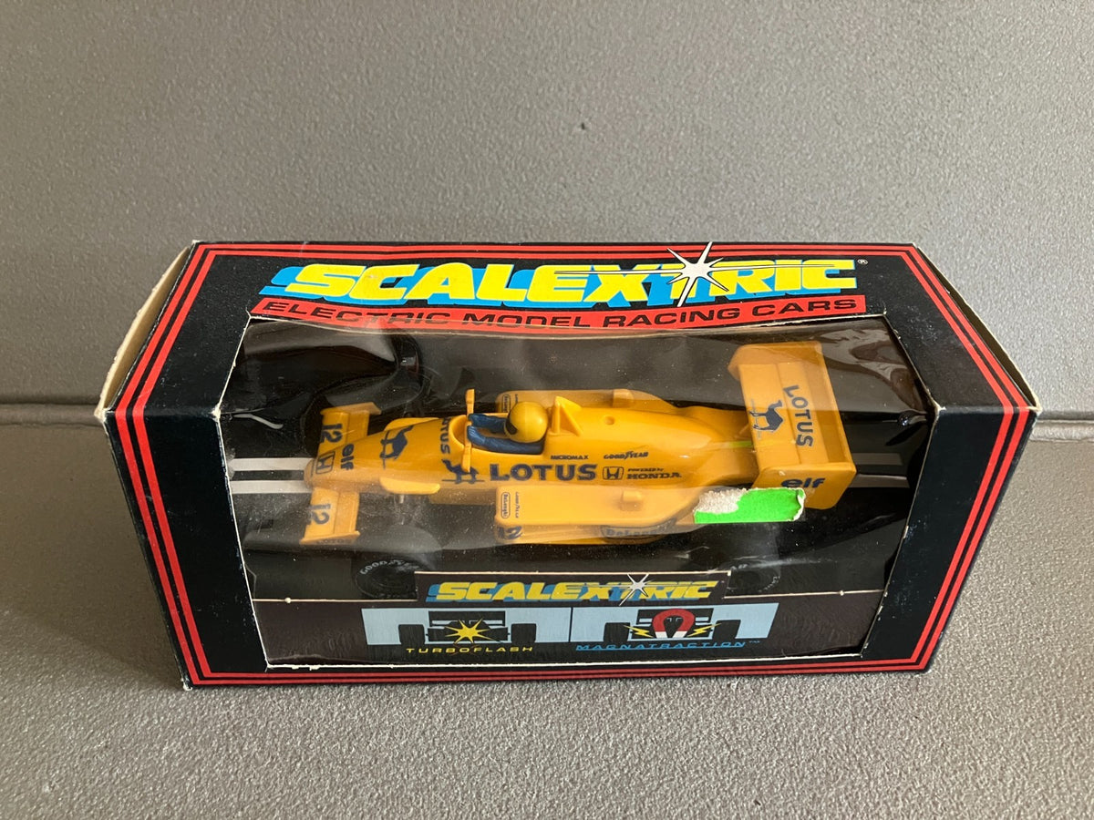 Voiture Miniature Circuit Formule 1 Lotus Honda Turbo C434 Scalextric 1/32