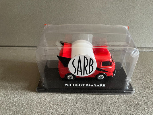 Voiture miniature Camion Peugeot D4A Sarb Auto Plus Hachette 1/43