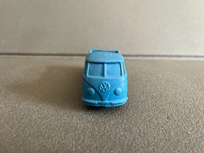 Voiture Miniature Ancien Volkswagen Combi Tomte Lardal Norway Plastique Gomme