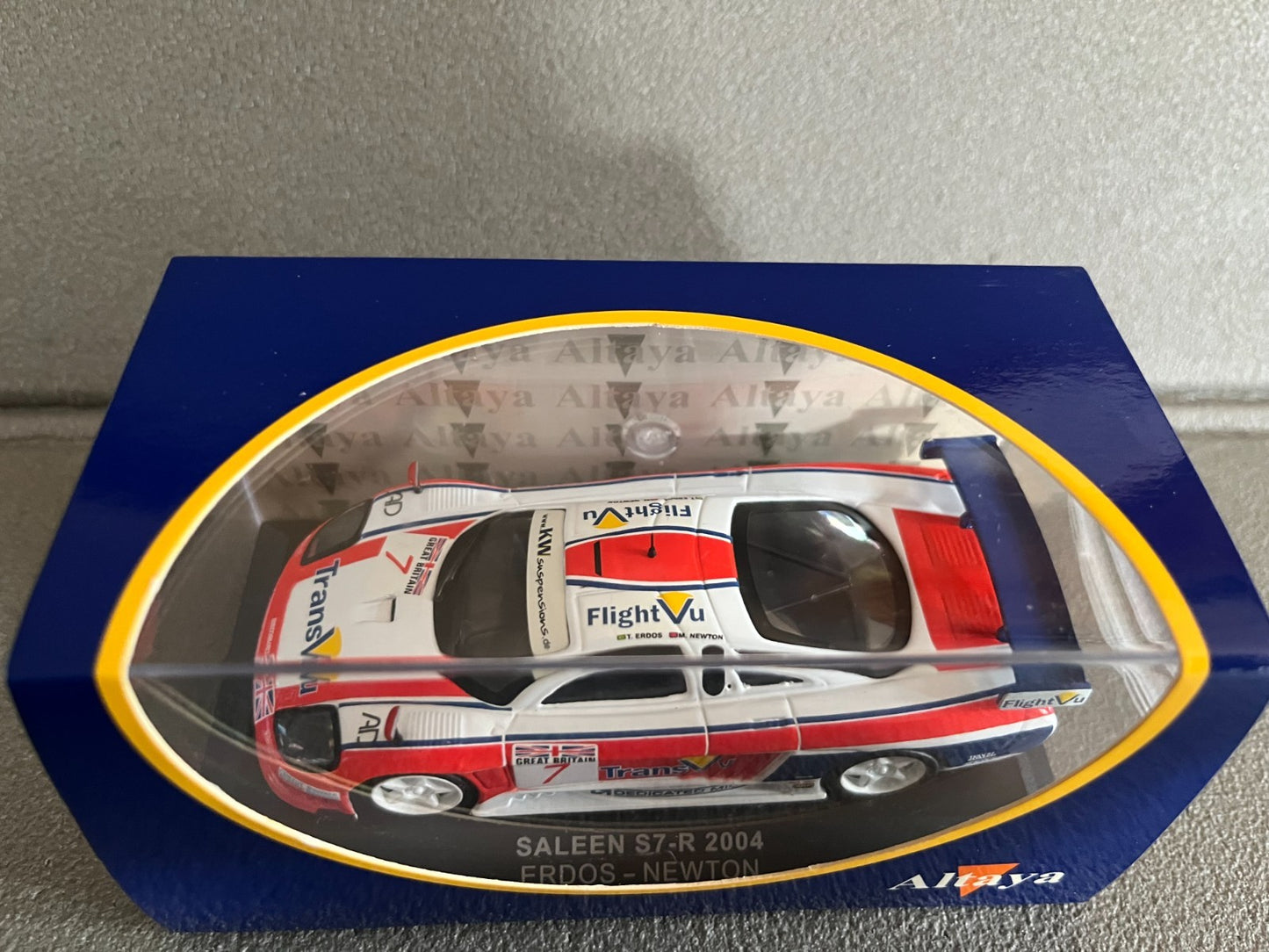 Voiture Miniature Saleen S7-R 2004 Hors Série Altaya au 1/43