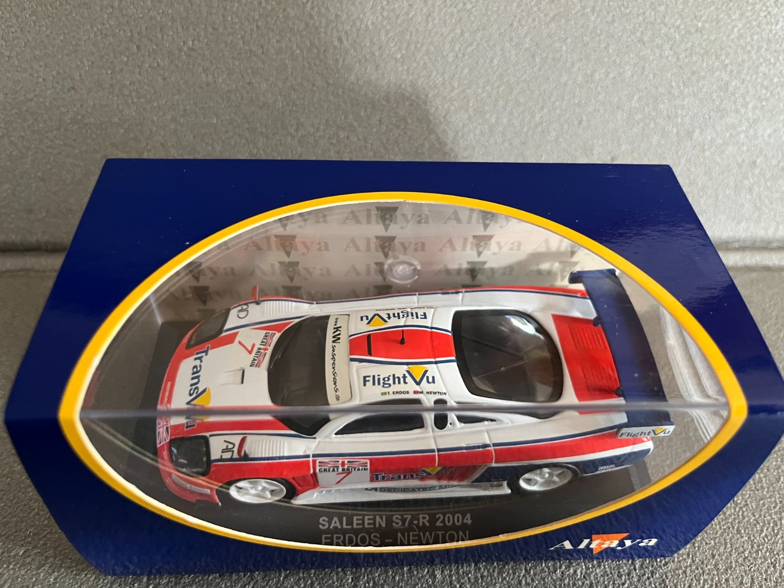 Voiture Miniature Saleen S7-R 2004 Hors Série Altaya au 1/43