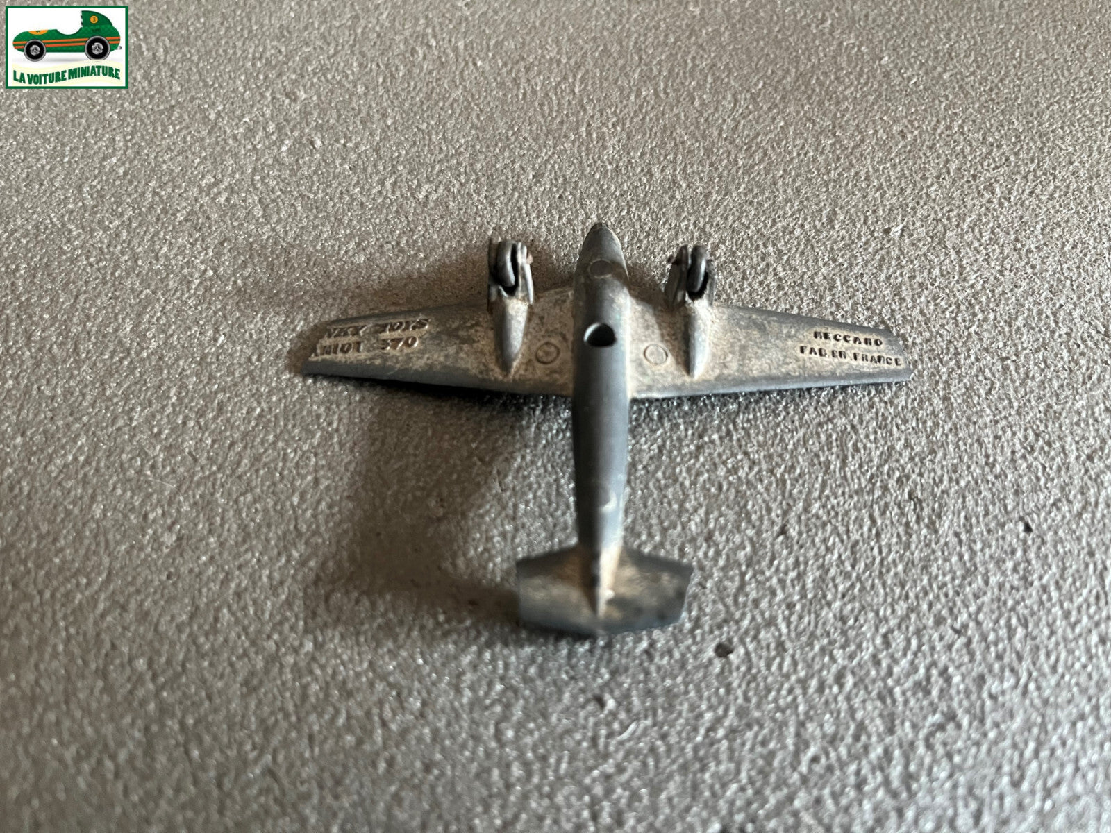 Ancien Avion Miniature Dinky Toys Meccano France Amiot 370 Epave