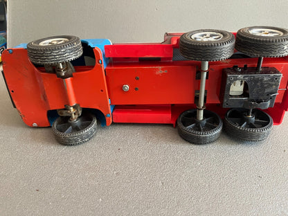 Jouet Ancien Voiture Miniature Tôle Camion Pompiers Gama Incomplet