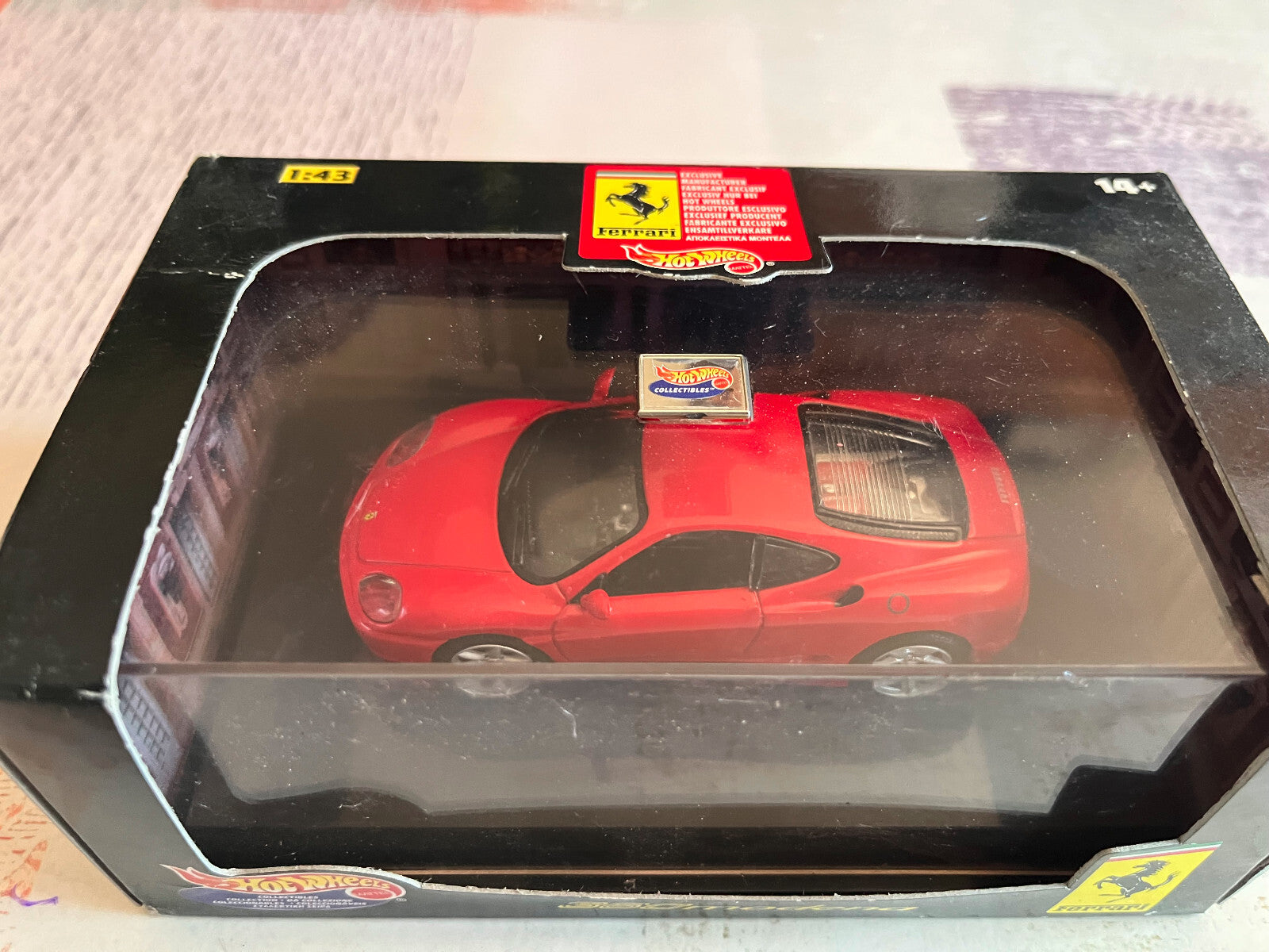 Voiture miniature Ferrari F360 Modena Hot wheels 1/43