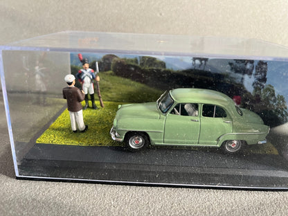 Voiture Miniature Simca Aronde Grand Large Etape 4 La Route Bleue RN7 1/43