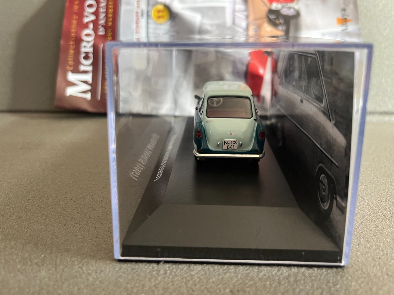 Voiture Miniature Zundapp Janus 1957 Micro-Voitures D'Antan Altaya 1/43