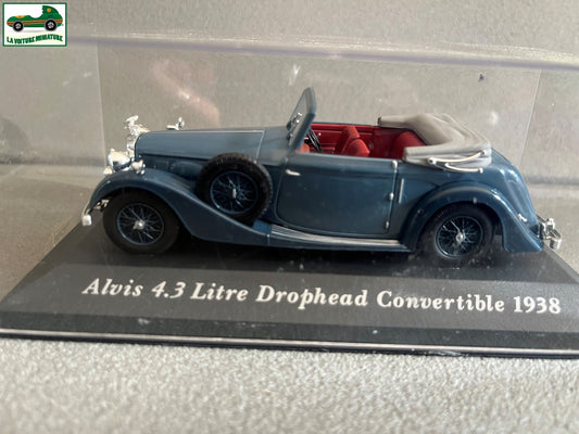 Voiture Miniature Alvis 4.3 Litre Drophead Convertible 1938 au 1/43