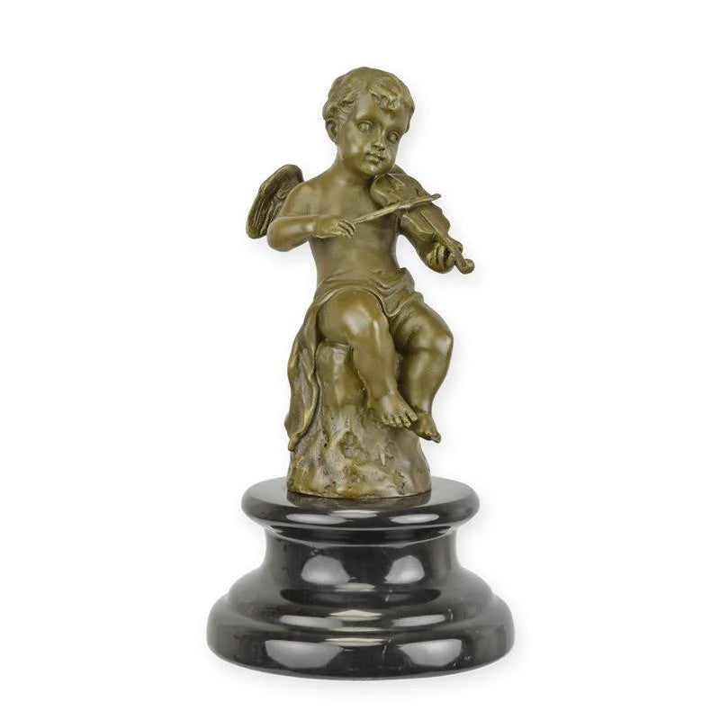 STATUE MODERNE SCULPTURE BRONZE ANGE