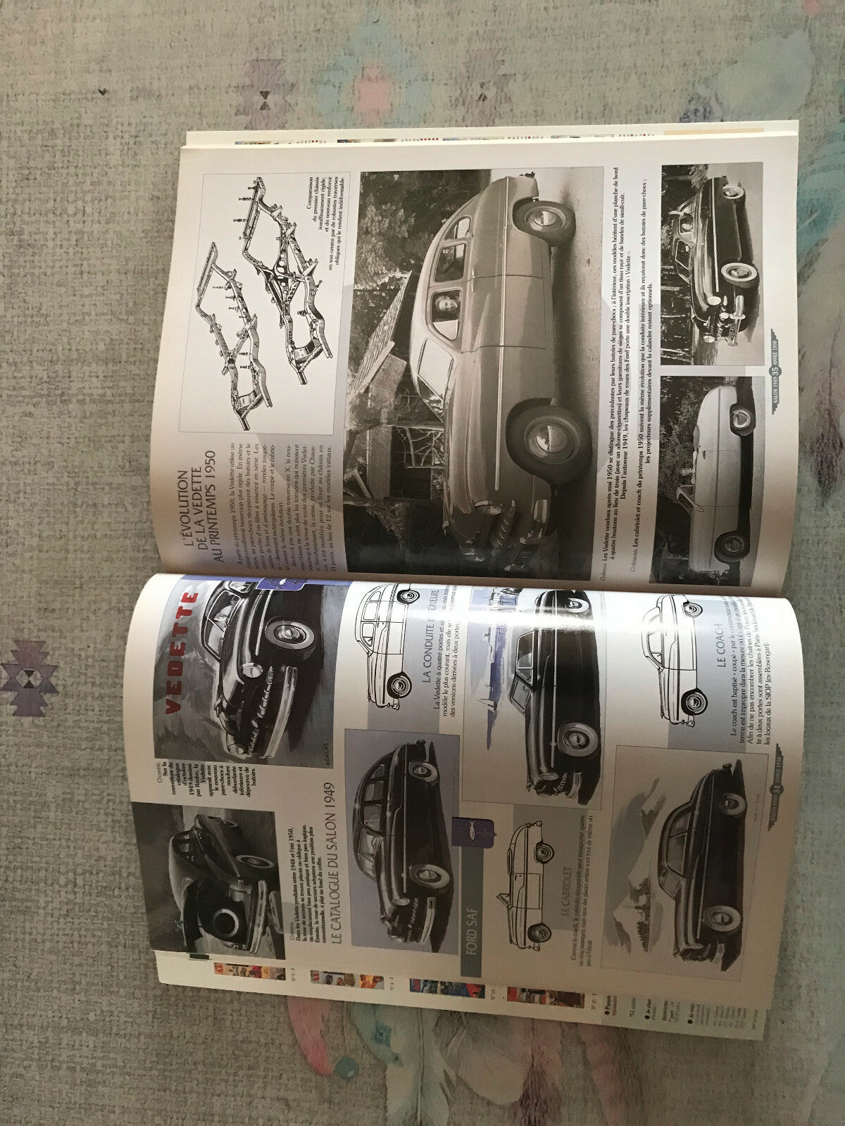 Livre Revue Voiture Automobile Automobilia Hors Série N°16 1950