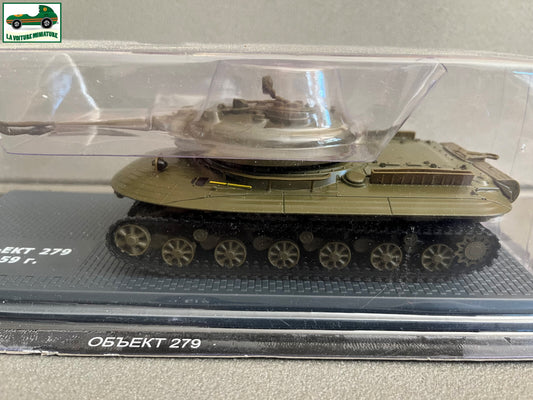 Voiture Miniature Militaire Tank Char Object 279 1959 Russe URSS Pays Est 1/43