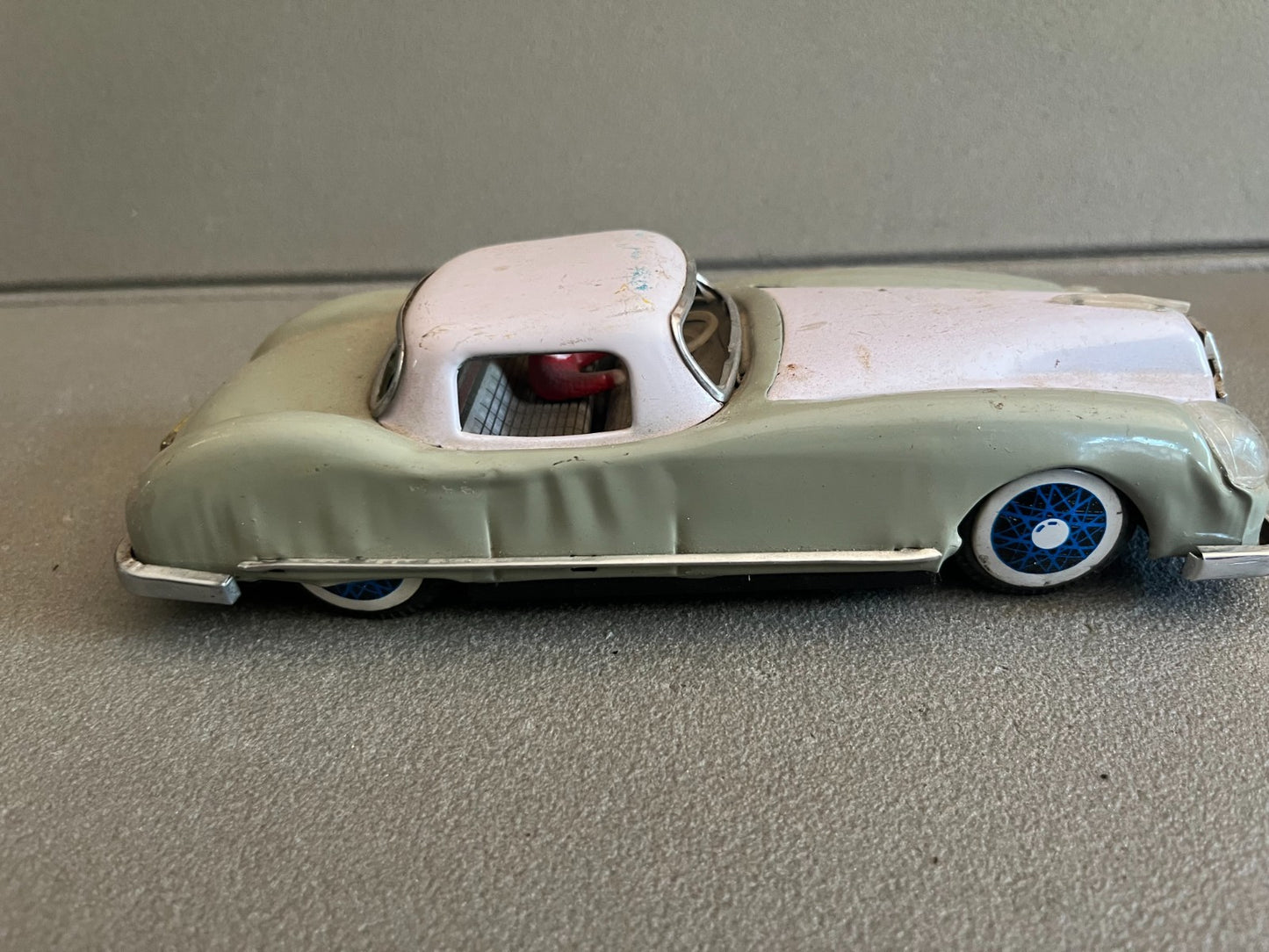 Jouet Ancien Voiture Miniature Tôle China MF 753 Friction