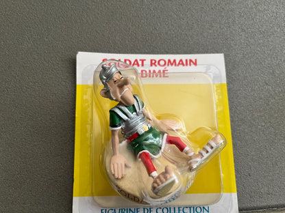 Figurine de Collection Astérix Obélix Soldat Romain Abimé Plastoy Atlas
